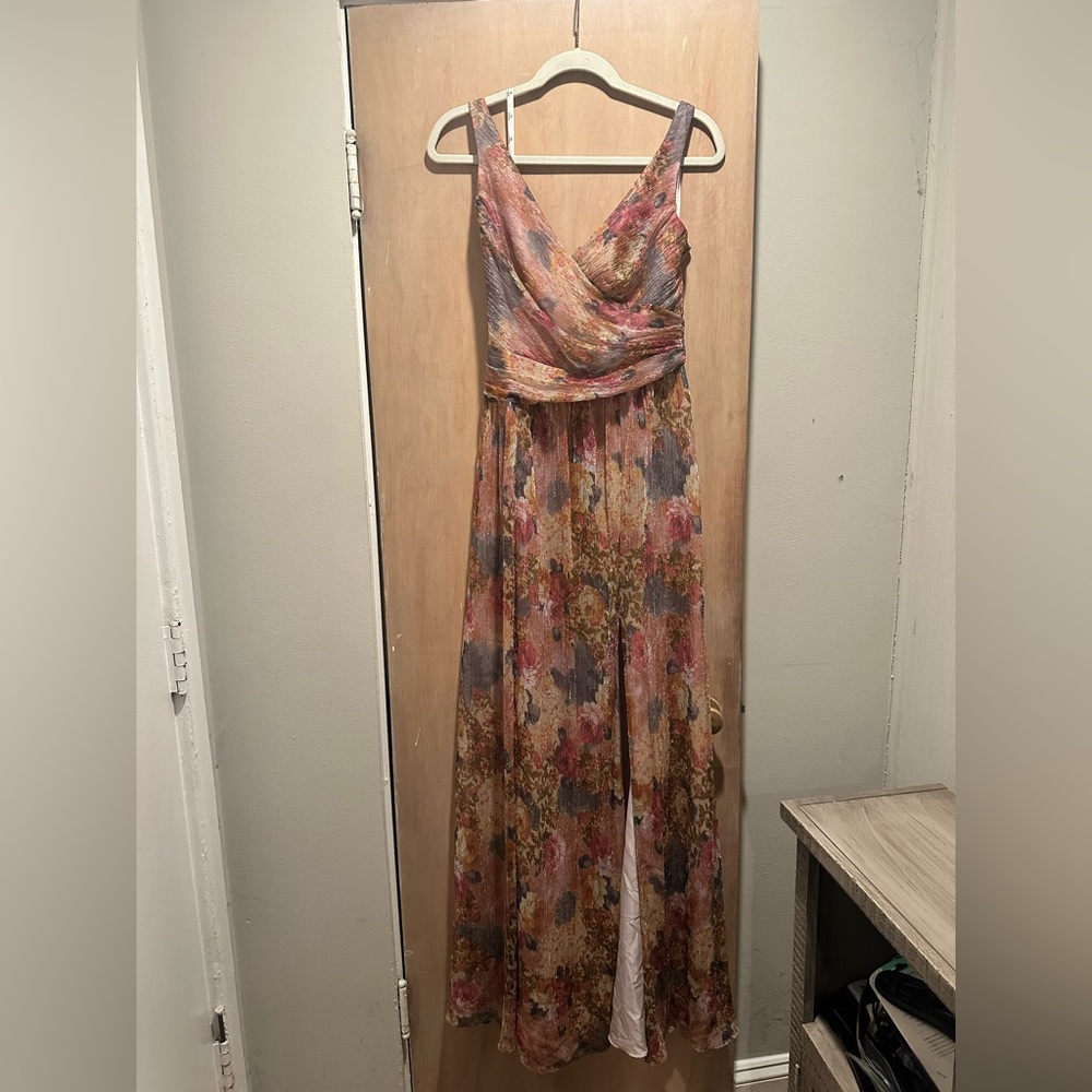 Shiny multi colored dress/gown